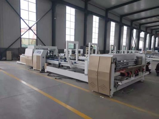 Spannung 380V Papierformmaschine für das Falten von Wellkartonschachteln