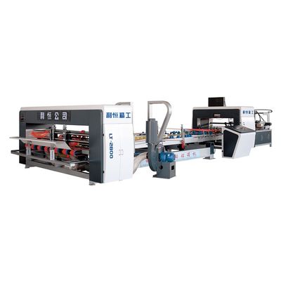 Spannung 380V Papierformmaschine für das Falten von Wellkartonschachteln