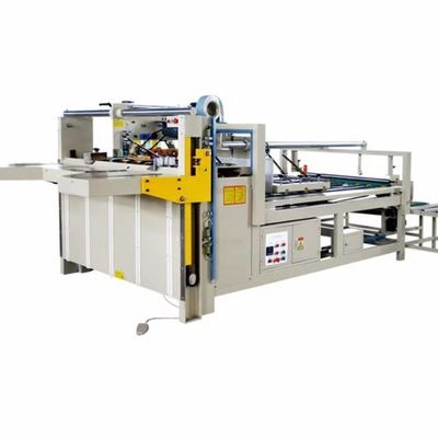 Automatische Zwei-Seiten-Falt-Klebmaschine für kleine Kartonkästen