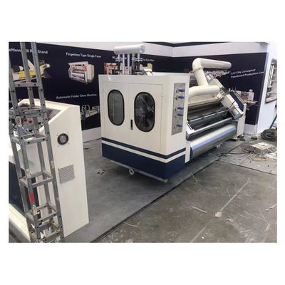 Hebei Liheng High Speed Fingerless Type Box Making Machine für 2 Ply Wellpappe