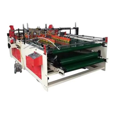 Halbautomatische Folderaufklebermaschine zur Papierformung und Kartonherstellung