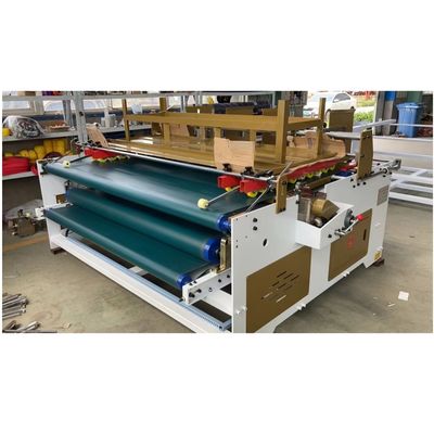 Halbautomatische Ordnerklebmaschine für Kartonboxen