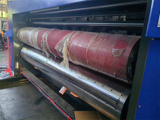 Lange Lebensdauer Flexo-Druck- und Schneidmaschine für Kraftpapier für Wellpappe