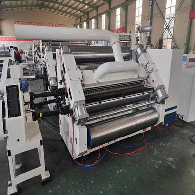 6500 KG Fingerless Single Facer Wellmaschine für Wellpapier Rollen und Blätter