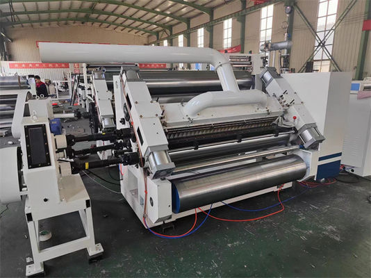 6500 KG Fingerless Single Facer Wellmaschine für Wellpapier Rollen und Blätter