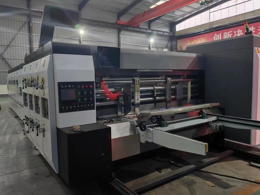 Druckmaschine für das Drucken von Wellkarton mit vollautomatischer Funktion