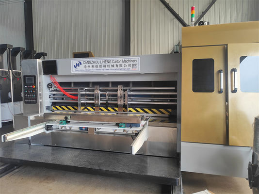 Langlebigkeit Flexographische Druckmaschine für den Wellflexodruck