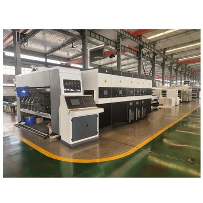 Hochwirksame automatische Wellkartondruckmaschine