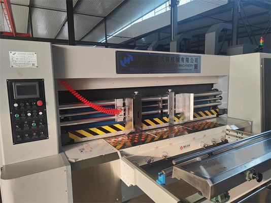Flexodruckmaschine 4 Farbe 150-200 Stück/min Wellkartonblatt