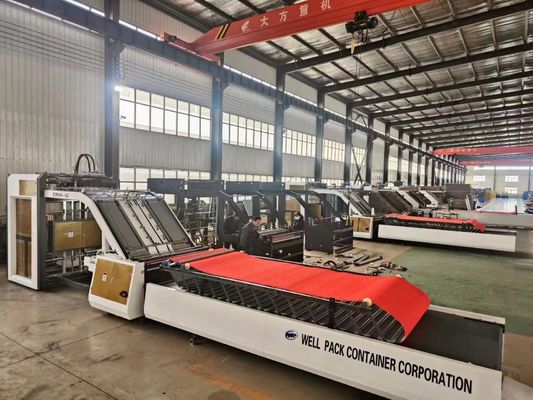 380V Spannungsgolfkartonflötenlaminiermaschine für vollautomatische Produktion