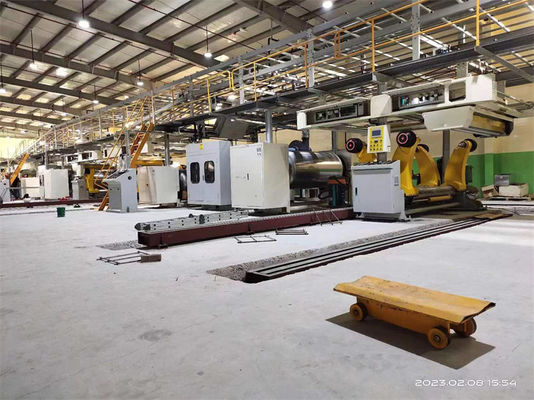 5 Ply Walzkarton Kartonmachine mit 380V Spannung
