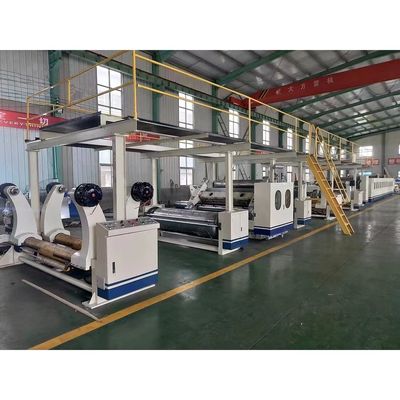 400 m/min Hochgeschwindigkeits-Gewürbelte Karton-Box Karton-Produktionslinie Anlage Herstellung Maschine