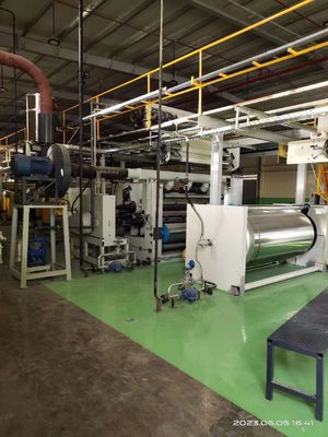 4500 KG Hochgeschwindigkeits-Produktionslinie für dreischichtiges Wellkarton mit A/B/C/E/F/BC-Flöte