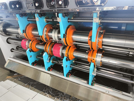 Halbautomatischer Flexo-Drucker-Slotter-Rotations-Druckmaschine für Wellkarton