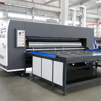 Halbautomatischer Flexo-Drucker-Slotter-Rotations-Druckmaschine für Wellkarton