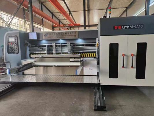 Automatischer Wiederaufbau Schnellwechsel Professioneller Wellpappe-Pizza-Box-Drucker
