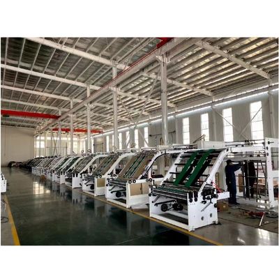 5500 KG Hochgeschwindigkeits-Wallplatten-Papier-Papier-Automatische Flöten-Laminationsmaschine
