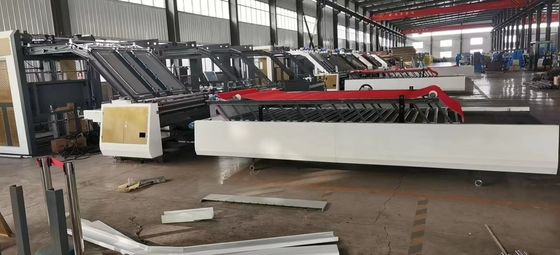 220V Werbung C Boxmac Halbautomatische Flöte Walzpapierbox Laminationsmaschine