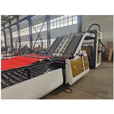 220V Werbung C Boxmac Halbautomatische Flöte Walzpapierbox Laminationsmaschine