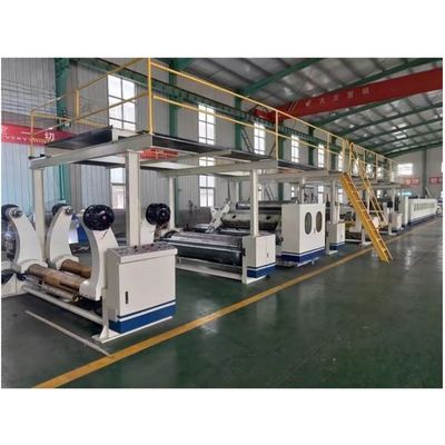 Dampfheizung Wellkartonmaschine Karton Produktionslinie mit 12,5KW Servomotor