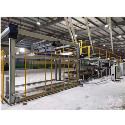 Dampfheizung Wellkartonmaschine Karton Produktionslinie mit 12,5KW Servomotor