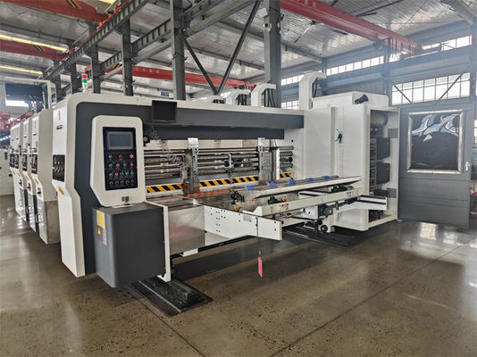 Liheng Inline Flexo Printing Slotting Die-Schneidemaschine für Walzspannung 380