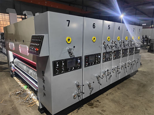 380 V Wellkartondruckmaschine Schließmaschine zum Drucken und Schließen von Kartonkartons