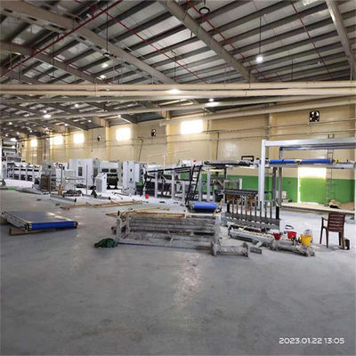 3fache 5fache Walzmaschine Walzpflanze Karton Papier Board Produktionslinie für Box Making Machine