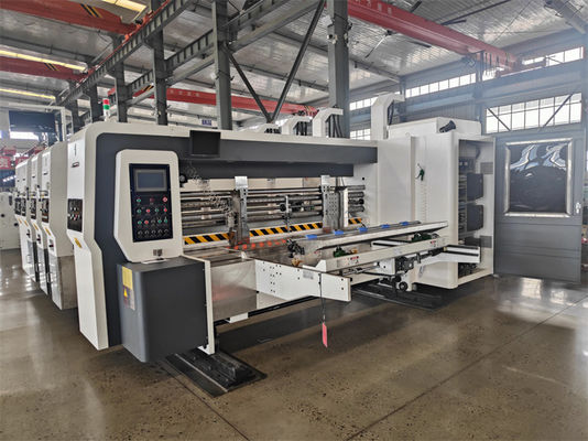 Herstellungsbetrieb Automatisches Flexo-Druck-Slotting Die-Schneiden Wellkarton-Box-Making-Maschine