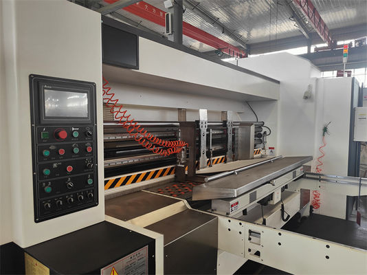 Herstellungsbetrieb Automatisches Flexo-Druck-Slotting Die-Schneiden Wellkarton-Box-Making-Maschine