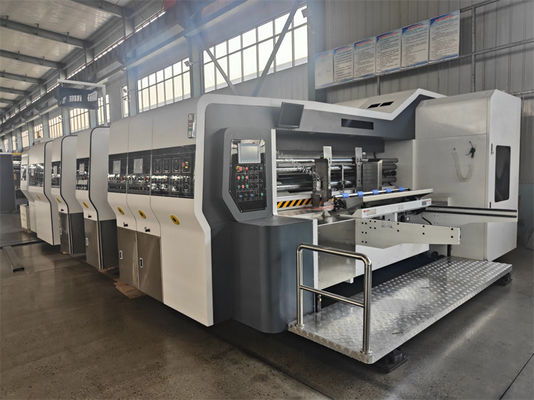 Herstellungsbetrieb Automatisches Flexo-Druck-Slotting Die-Schneiden Wellkarton-Box-Making-Maschine