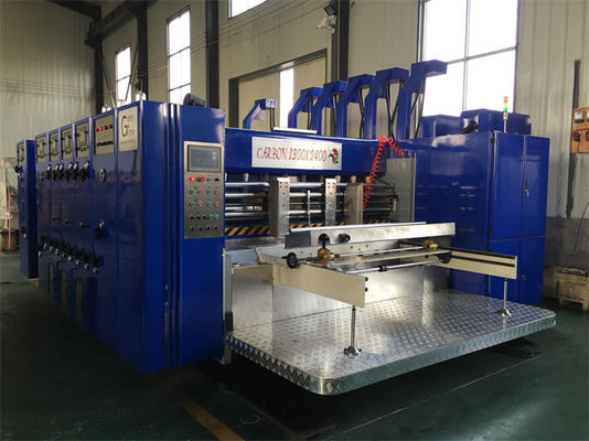 Hochgeschwindigkeits-Flexodruckmaschine 4 Farbe 18000 KG Spannung 380