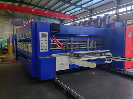 Hochgeschwindigkeits-Flexodruckmaschine 4 Farbe 18000 KG Spannung 380