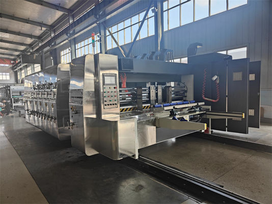 Vollautomatische 4-Flexi-Flexi-Druckmaschine mit 380 V Spannung