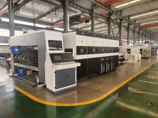 Flexodruckmaschine für Karton 4 Farbdrucklösung