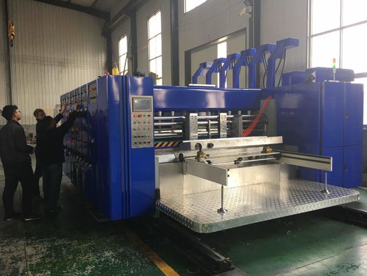 Verpackungspapier Flexo-Drucker Slotter Druckmaschine für Baustoffgeschäfte