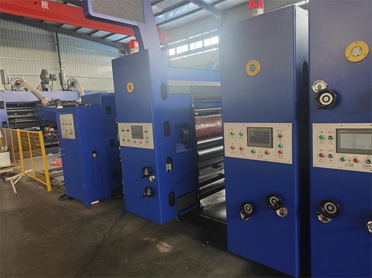 Hochgeschwindigkeits-Flexo-Drucker-Slotter-Druckmaschine für 18000 KG
