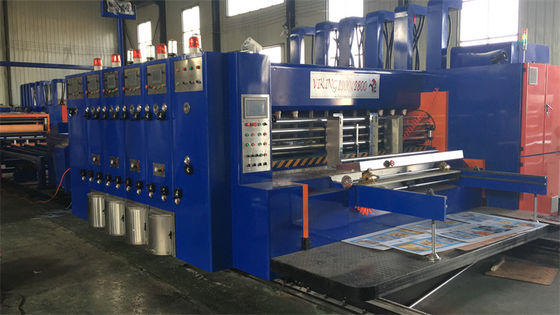 Hochgeschwindigkeits-Flexo-Drucker-Slotter-Druckmaschine für 18000 KG
