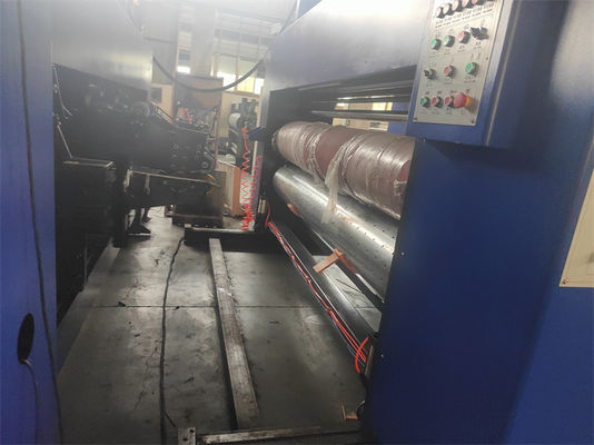 Hochgeschwindigkeits-Flexo-Drucker-Slotter-Druckmaschine für 18000 KG