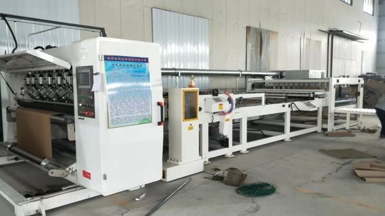 Automatische Produktionslinie für 4500 kg Wellpappe mit automatischem Splitter