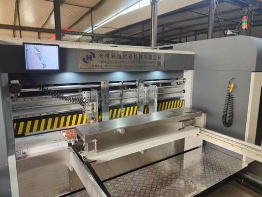 Lange Lebensdauer automatische Karton-Pizza-Papierbox-Herstellmaschine für Wellpappe