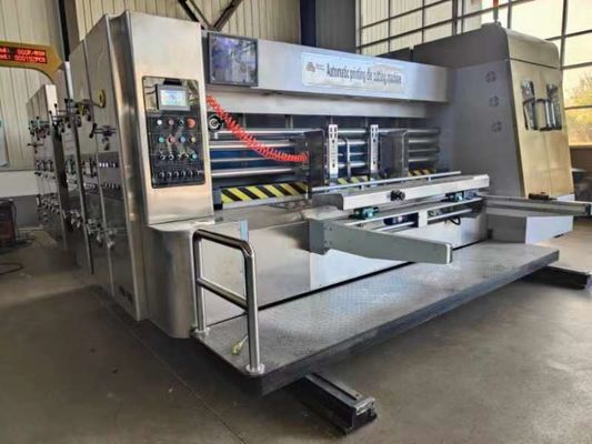 Lange Lebensdauer automatische Karton-Pizza-Papierbox-Herstellmaschine für Wellpappe