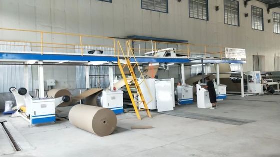 WJ150-1800 Einwand-Doppelwand-Gorrugationslinie für die Produktion von Wellpappe