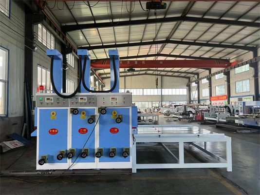 Druckereien Semi-Auto 3 Farben Flexo Tinte Karton Pizzabox Schlitze Die Schneidmaschine