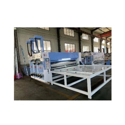 AC380V-Kettenauflage-Golfplatten 4 Farb-Flexodruckmaschine mit Schleusen- und Kreismaschine