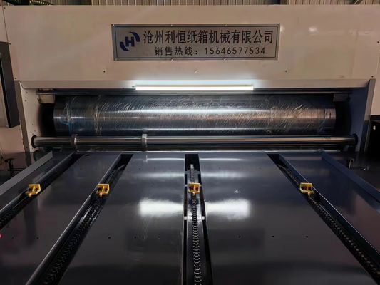 Hrb-Pack Halbautomatische Wellkartonbox Flexo Druckmaschine mit Papierform