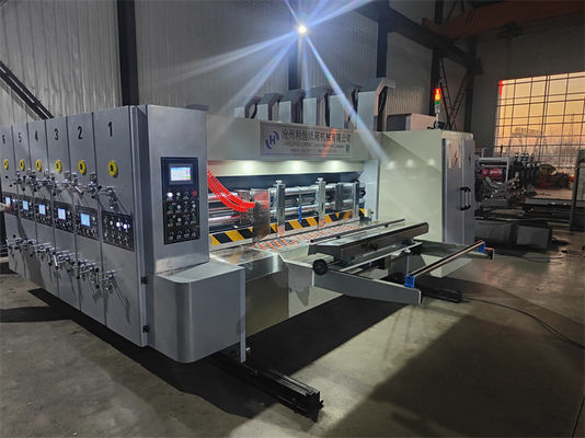 Automatische Flexo-Slotter-Druckmaschine für Wellpappenkarton