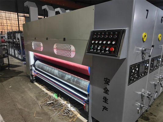 Automatische Flexo-Slotter-Druckmaschine für Wellpappenkarton