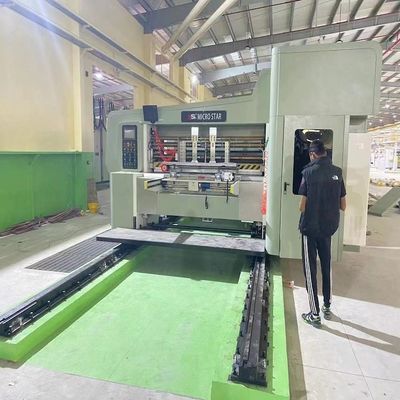 380V Hochgeschwindigkeitsgewalzte Kartonbox Wasserfarbe Druckmaschine 2 3 4 5 6 Farbflexodruckmaschine