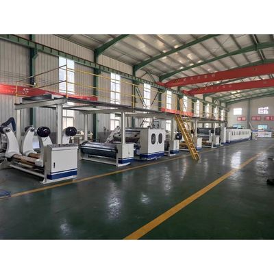 220-Volt Single Facer Line 1400 1600 1800 mm 2 Ply Papiertütenmachmaschine 150m/min 30 Tage